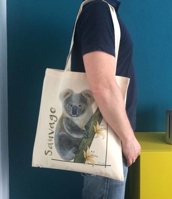 sac illustré koala Kalam