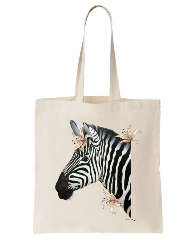 Sac Tote bag Zèbre – Image 2